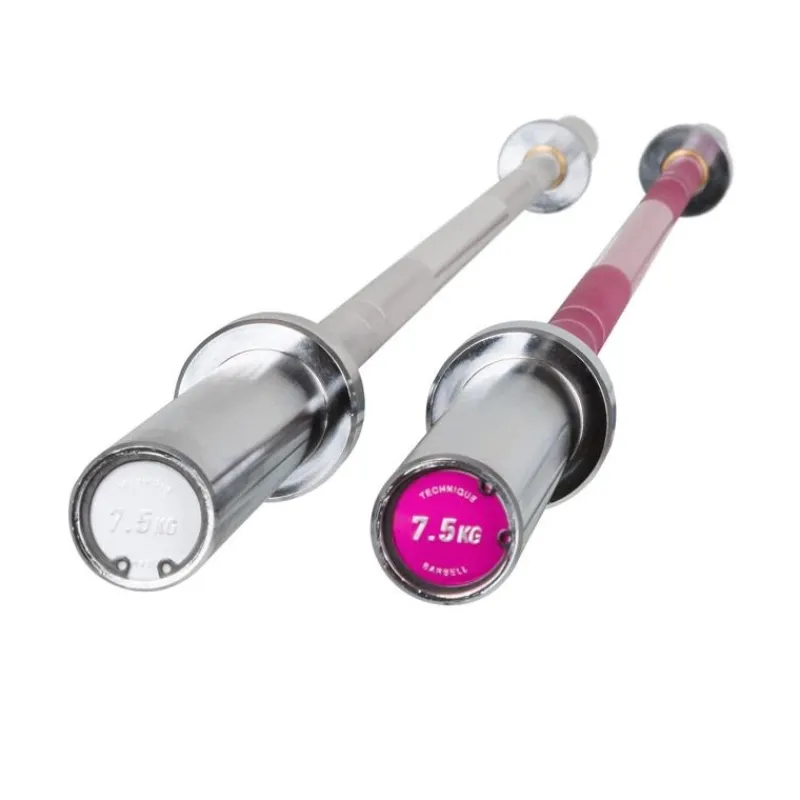 Outlet Aluminium Techniekhalterstang 7,5 kg Crosstraining Halterstangen|Olympische Halterstangen 50 Mm