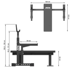 New Bench Press OBX-700 Halterbanken