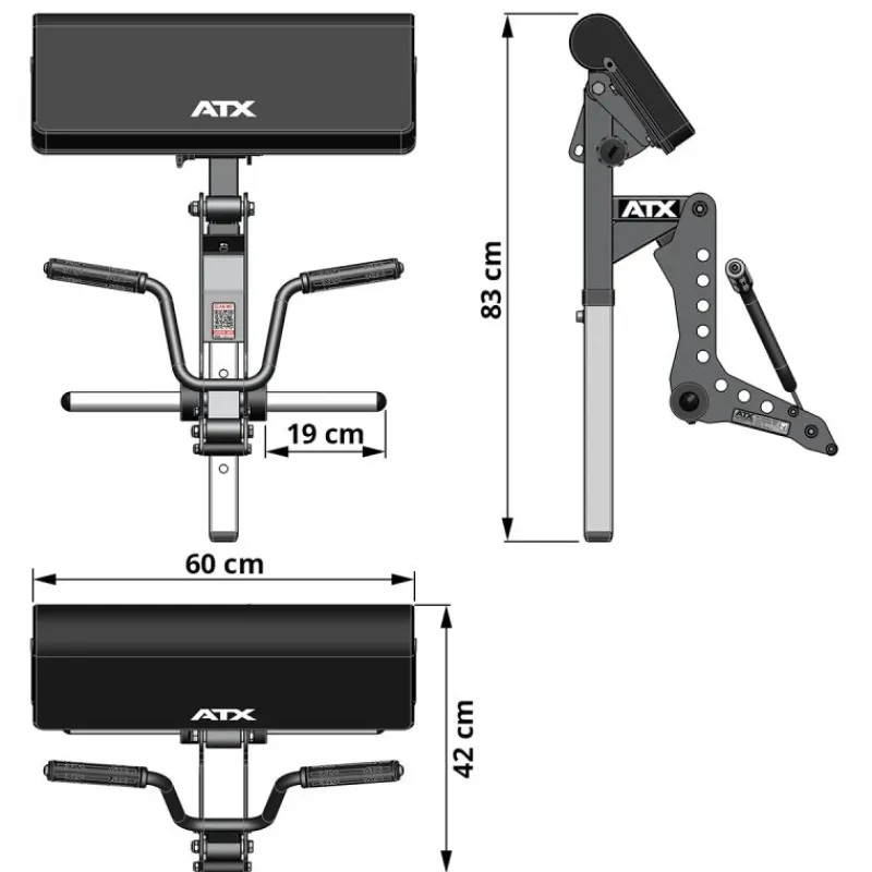 Online ATX Bicep Curl Machine Option 2.0 Bicep Curl Banken|Toebehoren