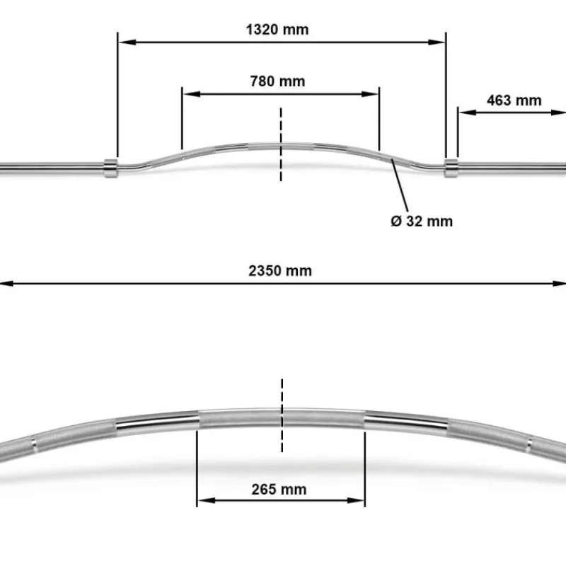 Outlet Buffalo Bar Specialty Bars|Olympische Halterstangen 50 Mm