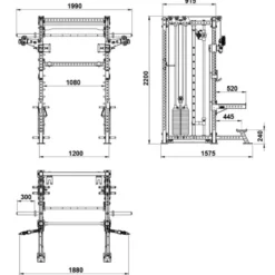 New Cable Smith Rack SRX-650 Smith Machines|Multistations