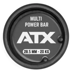 ATX Cerakote Power Bar - Graphite Black Crosstraining Halterstangen|Olympische Halterstangen 50 Mm