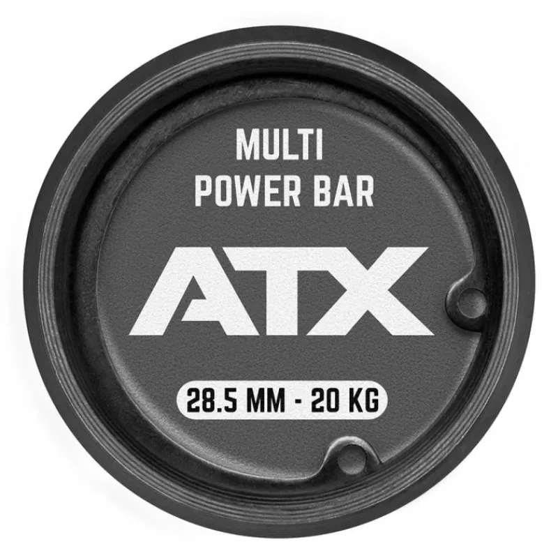 ATX Cerakote Power Bar - Graphite Black Crosstraining Halterstangen|Olympische Halterstangen 50 Mm
