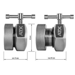 Competition Collars - Classic Olympische Sluitingen 50 Mm|Atx Pro Collars