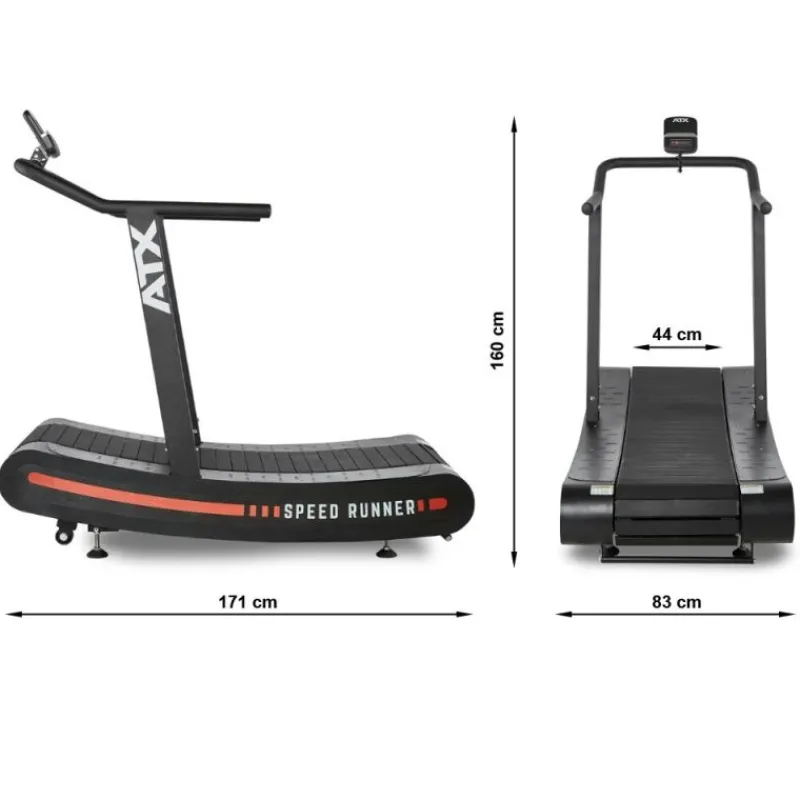 Discount Curved Treadmill CT-02 Loopbanden|Bekijk Assortiment...
