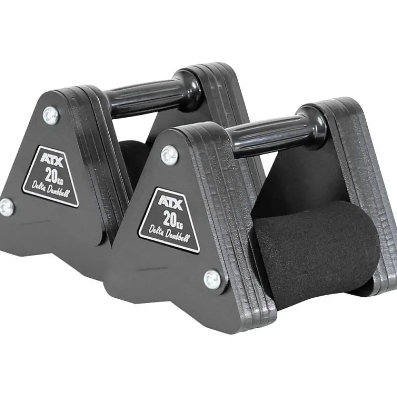 Outlet ATX Delta Dumbbells Set 4 - 20 kg Delta Dumbbells