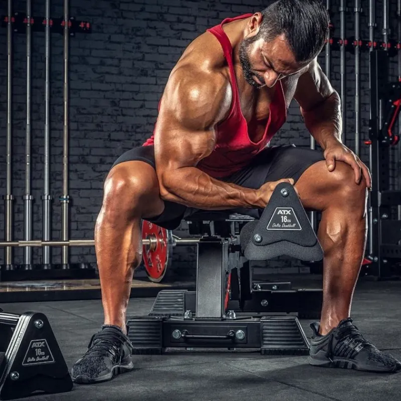 Outlet ATX Delta Dumbbells Set 4 - 20 kg Delta Dumbbells