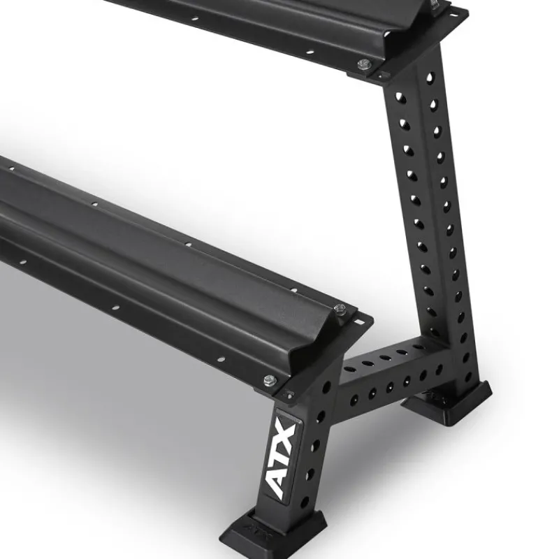 Outlet ATX Dumbbellrek Rubberen Dumbbells|Voor Dumbbells