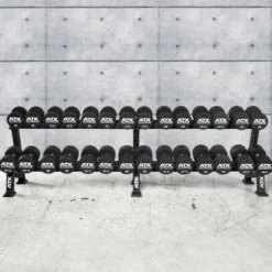 Outlet ATX Dumbbellrek Rubberen Dumbbells|Voor Dumbbells