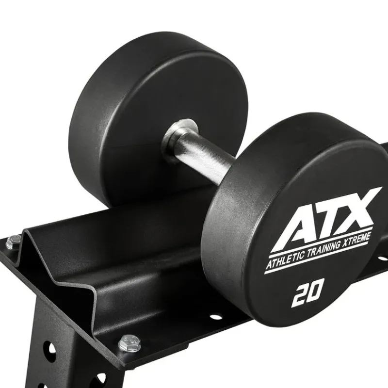 Outlet ATX Dumbbellrek Rubberen Dumbbells|Voor Dumbbells
