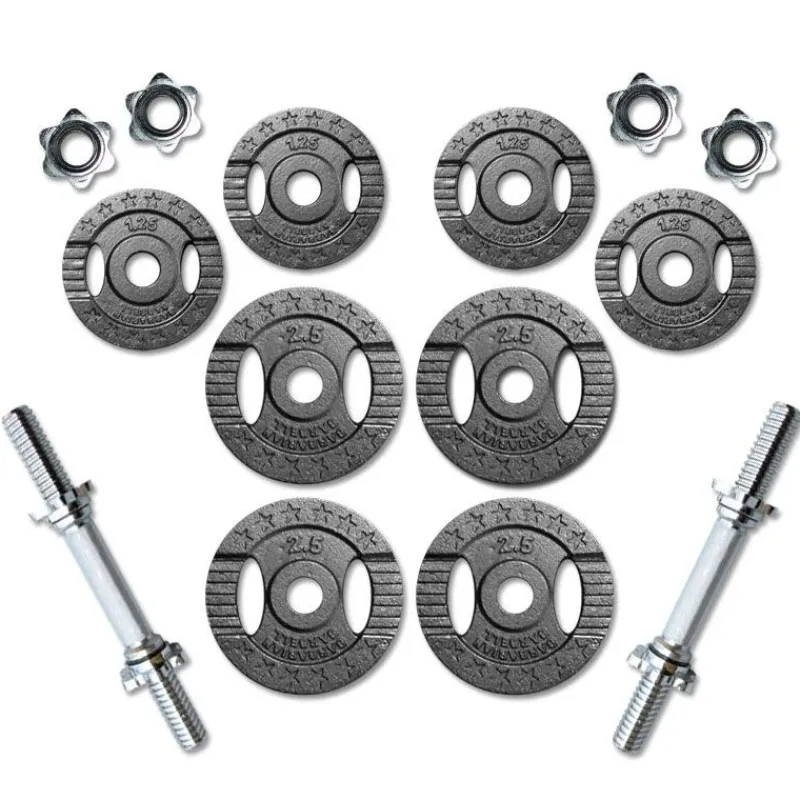 Hot ATX Dumbbell Set 2 x 10 kg Standaard Haltersets 30 Mm