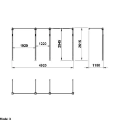 Clearance Functional Wall Rig 700 - Basic Gym Rigs|Nieuwe Artikelen