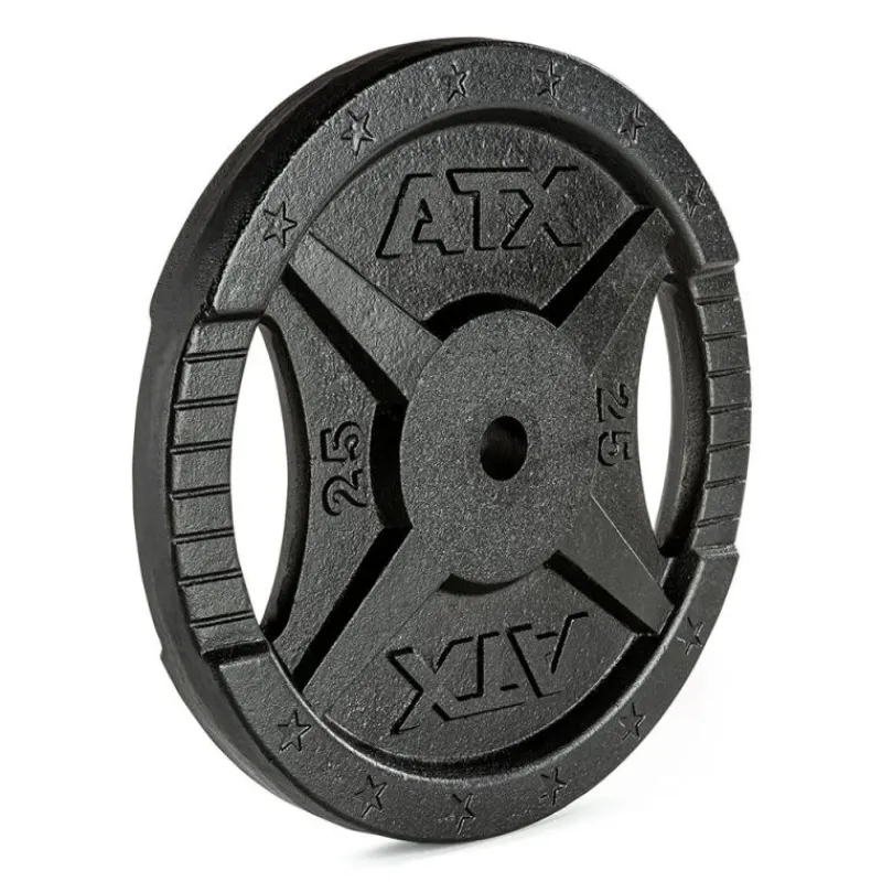 Outlet ATX Gietijzeren 2-Grip Halterschijven 30 mm Standaard Halterschijven 30 Mm