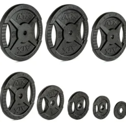 Outlet ATX Gietijzeren 2-Grip Halterschijven 30 mm Standaard Halterschijven 30 Mm