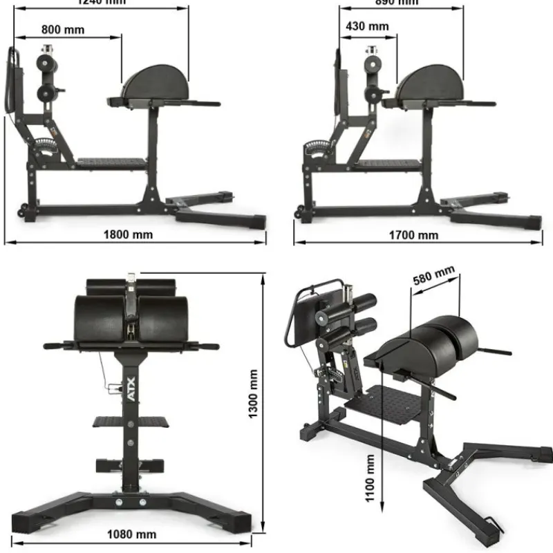 Hot Glute Ham Developer GHD-820 Beentrainers|Rugtrainers