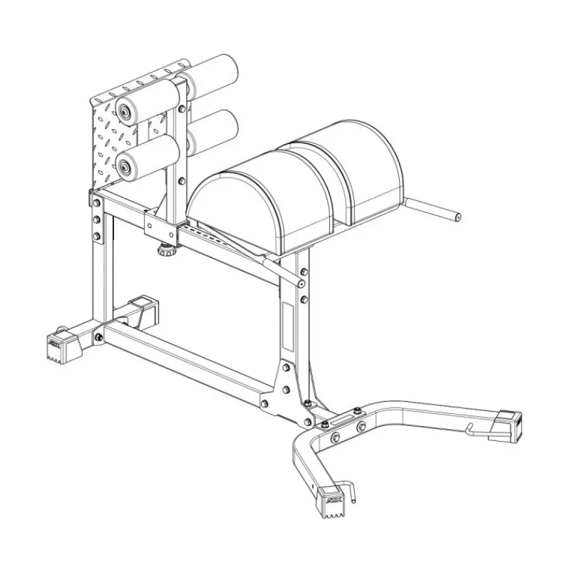 Glute Ham Developer GHD-650 Beentrainers|Rugtrainers