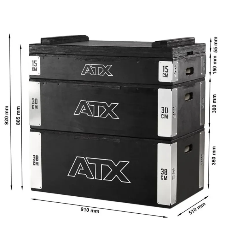 Clearance ATX Jerk Block Set - Zwart Bekijk Assortiment...