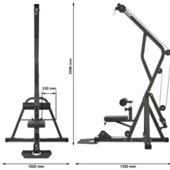 Best ATX Lat Machine LMZ-640 Lat Pulleys
