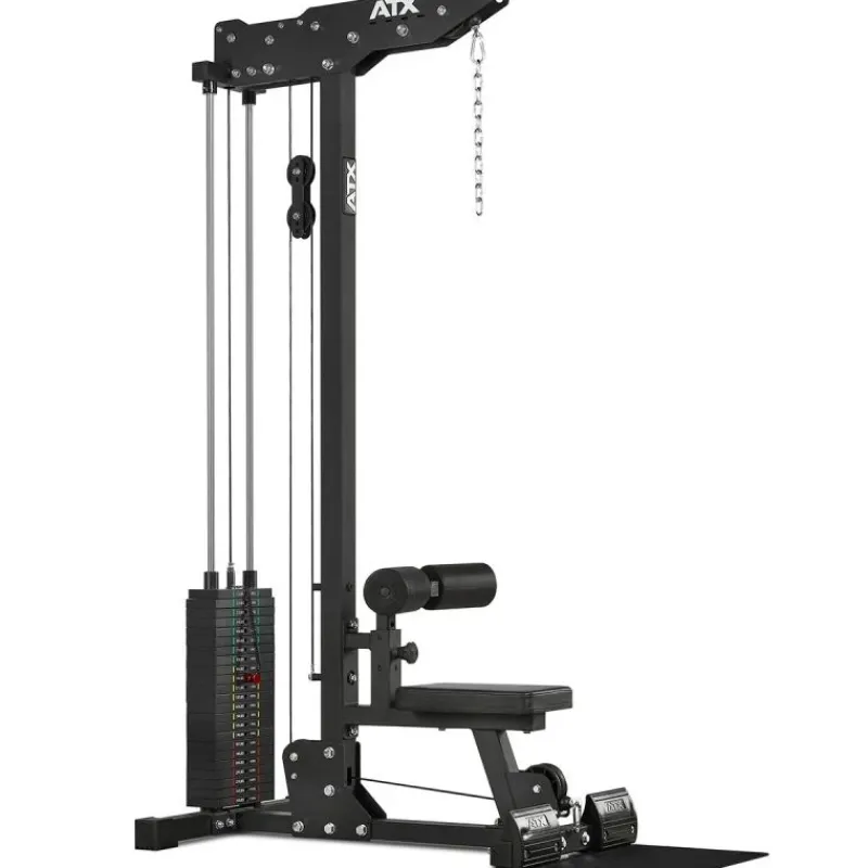 Online Lat Machine LSW-750 met Gewichtstapel Lat Pulleys|Aanbiedingen