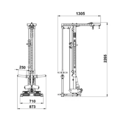 Sale Lat Pulley Option HRX/MPX-780 - Plate Loaded Toebehoren|Lat Pulleys