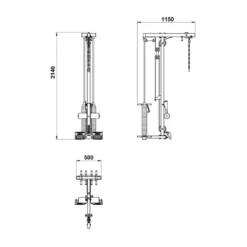 Lat Pulley Option LTO-660 - 115 kg Gewichtstapel Toebehoren|Lat Pulleys