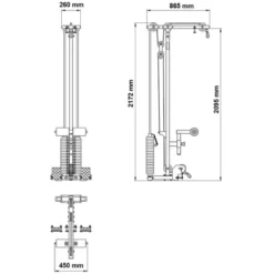 Outlet Lat Pulley Option LTO-520 - 100 kg Gewichtstapel Lat Pulleys|Toebehoren