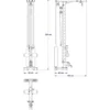 New Lat Pulley Option LTO-⁠750 -⁠ 125 kg Gewichtstapel Lat Pulleys|Toebehoren