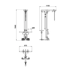 Discount Lat Pulley Option LTO-⁠640 -⁠ Plate Loaded Toebehoren|Lat Pulleys