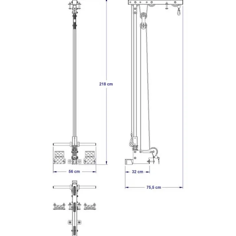 Best Lat Pulley Option LTO-520 - Plate Loaded Lat Pulleys|Toebehoren