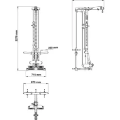 Outlet Lat Pulley Option LTO-780 - Plate Loaded Lat Pulleys|Toebehoren