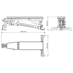 Best Multi Bench MBX-650 2.0 Olympische Sluitingen 50 Mm|Atx Pro Collars
