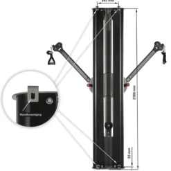 Clearance Multifunctional Trainer - Wall Mounted Cable Crossovers