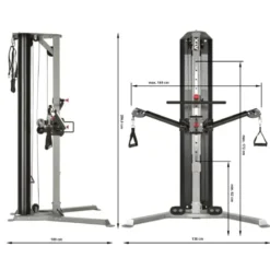 Online Multifunctional Trainer -⁠ Free Standing Cable Crossovers