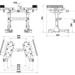 Discount Octa Dumbbell Stand - XL Octa Dumbbells|Verstelbare Dumbbells