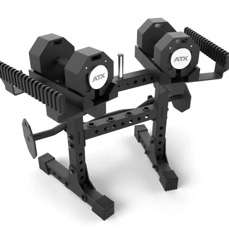 Online Octa Dumbbells 2 x 36 kg + Curlstang + Opbergrek Octa Dumbbells|Voor Dumbbells