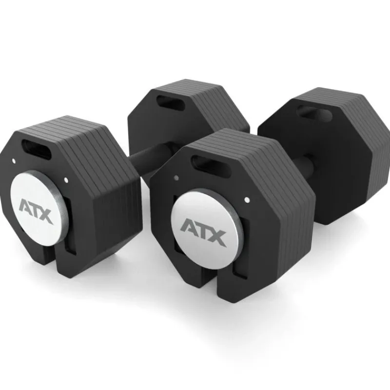Online Octa Dumbbells 2 x 36 kg + Curlstang + Opbergrek Octa Dumbbells|Voor Dumbbells