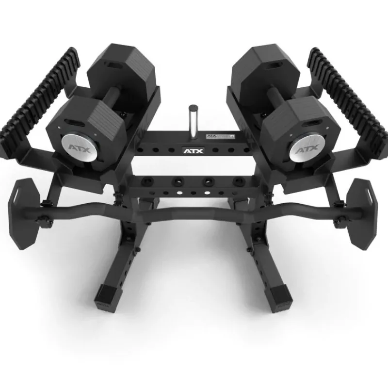 Online Octa Dumbbells 2 x 36 kg + Curlstang + Opbergrek Octa Dumbbells|Voor Dumbbells