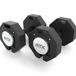 Hot Octa Dumbbells 2 x 24 kg + Opbergrek Octa Dumbbells|Voor Dumbbells