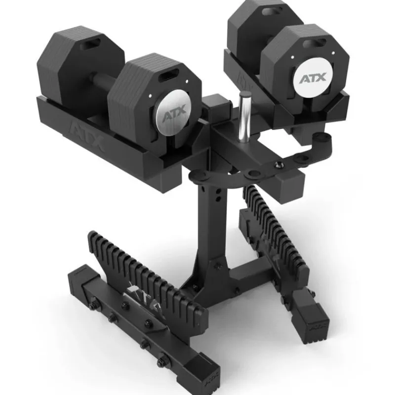 Outlet Octa Dumbbells 2 x 36 kg + Opbergrek Octa Dumbbells|Voor Dumbbells