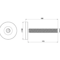 Outlet Octa Schroefsluitingen (Extra Lang) Octa Dumbbells|Verstelbare Dumbbells