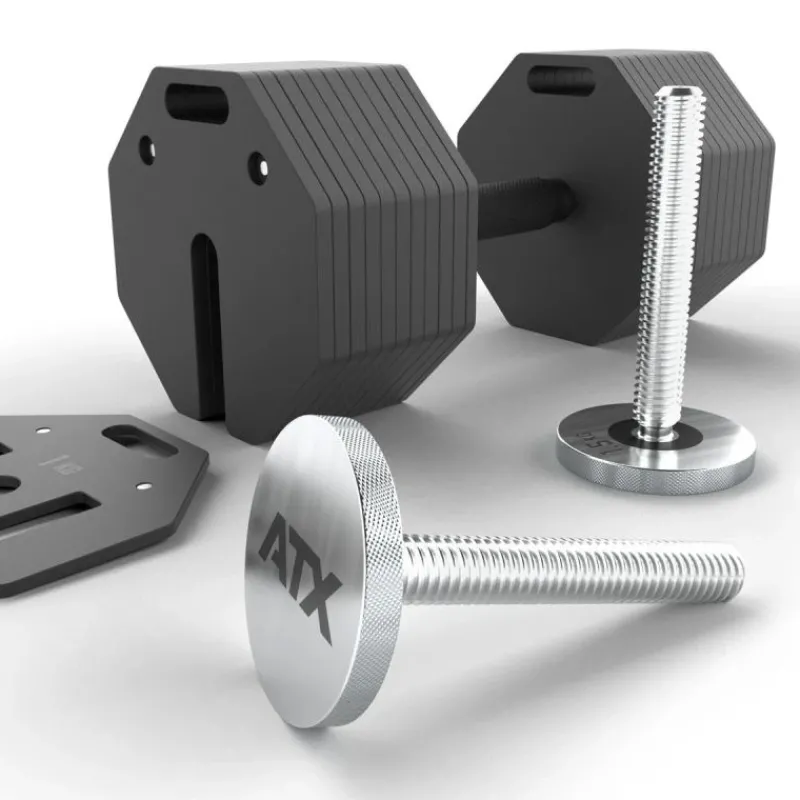 Outlet Octa Schroefsluitingen (Extra Lang) Octa Dumbbells|Verstelbare Dumbbells