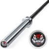 Best Power Bar -⁠ Zwart/chroom Olympische Halterstangen 50 Mm|Bekijk Assortiment...