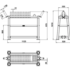 New ATX Powerlifting Plate Rack Voor Halterschijven|Nieuwe Artikelen
