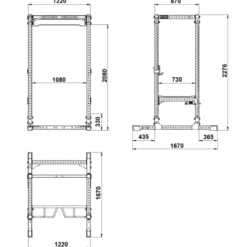 Hot Power Rack PRX-780 2.0 Power Racks