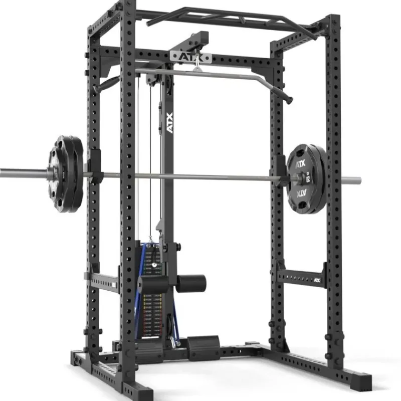 Clearance Power Rack PRX-640 + Lat Pulley met 115 kg gewichtstapel Power Racks