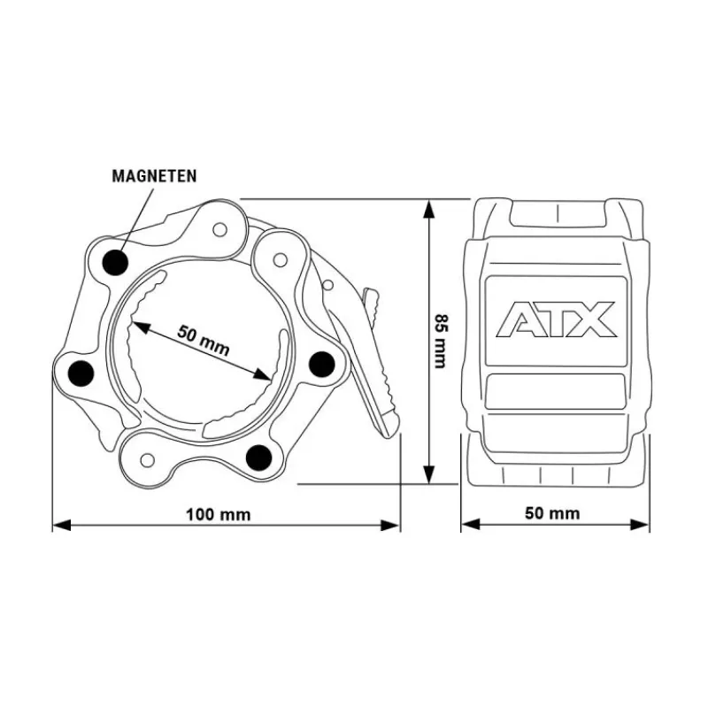 Online Pro Collars - Magnetic Bekijk Assortiment...|Atx Pro Collars