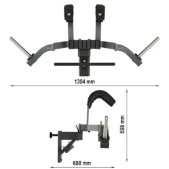 Online ATX Rackable Squat Harness Toebehoren|Beentrainers