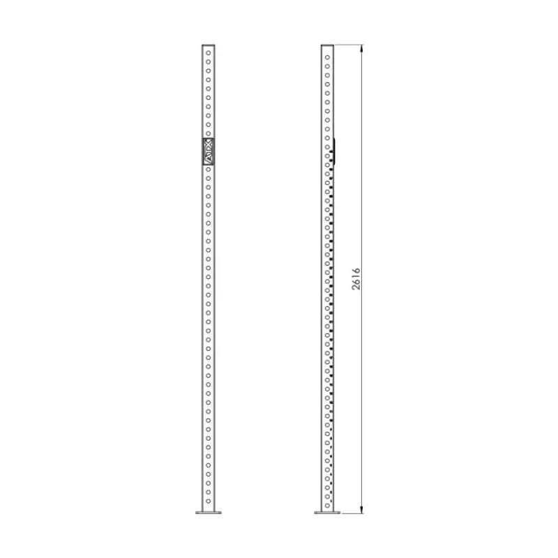Discount Rig Upright Tube 260 cm Gym Rigs|Nieuwe Artikelen