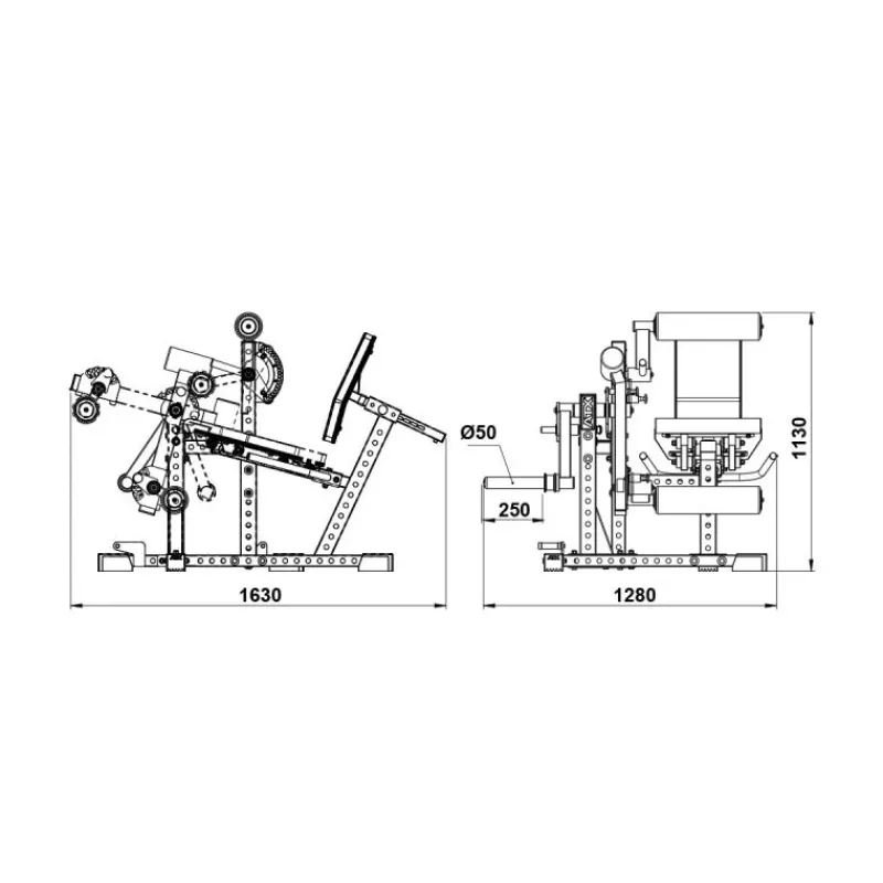 Discount Seated Leg Extension/Leg Curl BCO-680 Nieuwe Artikelen|Beentrainers