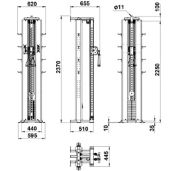 Online Single Cable Station CPX-⁠4000 Cable Crossovers|Lat Pulleys